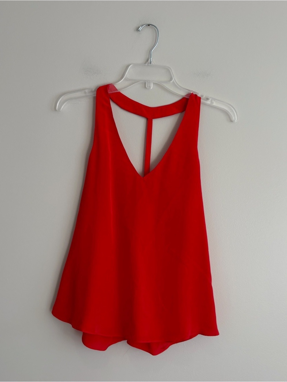 Rory Beca Red Y2K Tank Top Size XS